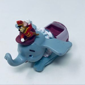 Vintage Dumbo Die Cast Metal Toy Disney on Wheels NWOT